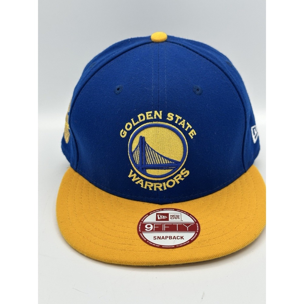 Golden State Warriors 2015 NBA Champions New Era 9FIFTY Snapback Hat Cap